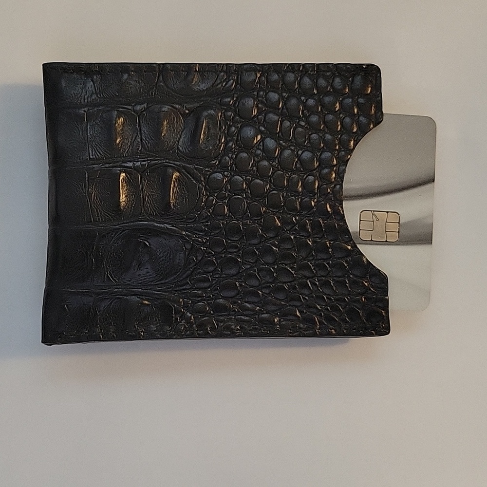 Brighton - Leather Credit Card and Money Holder NWOT